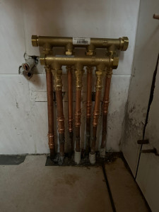 Photo de galerie - Réparation nourrisse suite à fuite d’eau 