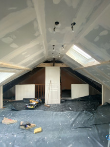 Photo de galerie - Aménagement des combles 