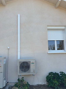 Photo de galerie - Installation tri split Fujitsu