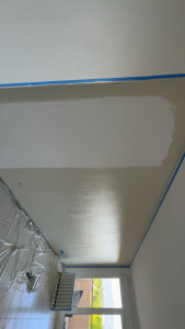 Photo de galerie - Mise en peinture salon 