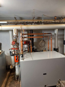 Photo de galerie - Installation PAC Eau - Eau 