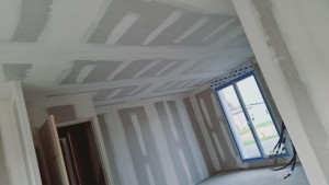 Photo de galerie - Plâtrerie - Murs - Plafonds