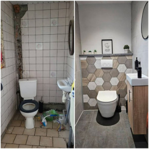 Photo de galerie - Rénovation d'un toilette 