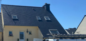 Photo de galerie - Peinture sur toiture 