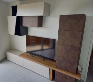 Photo de galerie - Pose ensemble meuble TV
