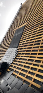 Photo de galerie - Pose de velux, arêtier ardoise 