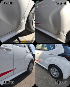 Photo de galerie - Remise en état de cette Toyota.
