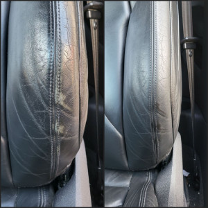 Photo de galerie - Nettoyage et protection d'un intérieur cuir sur Audi A5 coupé V6
