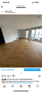 Photo de galerie - Pose de parquet - Revêtement de sol