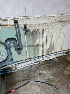 Photo de galerie - Installation alimentation et évacuation machine a laver 