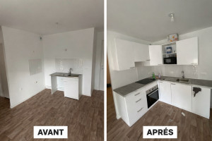 Photo de galerie - Pose cuisine IKEA 