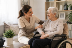 Photo de galerie - Aide aux personnes âgées et aux personnes en situation de handicap. J'offre un accompagnement bienveillant et personnalisé pour faciliter le quotidien, préserver l'autonomie et apporter confort, écoute et sérénité