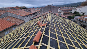 Photo de galerie - Rénovation complète toiture 