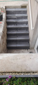 Photo de galerie - Escalier gré cerame 
