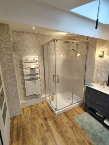 Photo de galerie - Rénovation complète d'une salle de bain