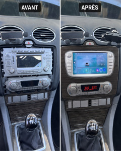 Photo de galerie - Installation CarPlay Ford focus 