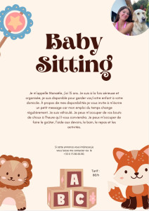 Photo de galerie - Je garde vos enfants avec attention et bonne humeur - voici mes tarifs !