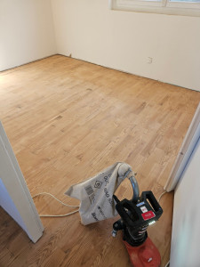 Photo de galerie - Ponçage parquet 