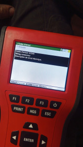 Photo de galerie - Diagnostic avec interprétations des défauts 