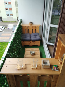 Photo de galerie - Aménagement de petits balcons 