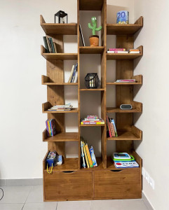 Photo de galerie - Bibliothèque sur commande 