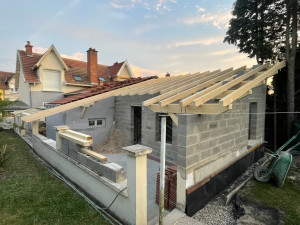 Photo de galerie - Chantier extension 