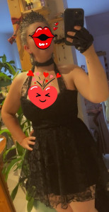 Photo de galerie - Robe gothique faite sur mesure de A à Z