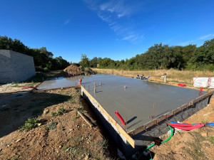 Photo de galerie - Réalisation d’une dalle Vs 