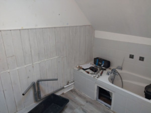 Photo de galerie - Rénovation d'une salle de bain en salle de douche 