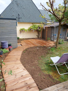 Photo de galerie - Amenagement terrasse bois