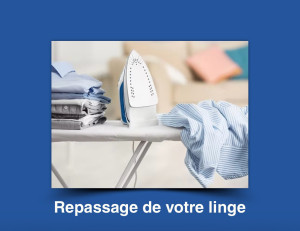 Photo de galerie - Lingerie - Repassage