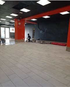 Photo de galerie - Chantier magasin 