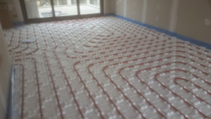 Photo de galerie - Plancher chauffant