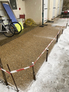 Photo de galerie - Terrasse en beton desactivé