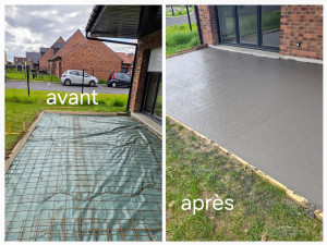 Photo de galerie - Dalle béton 