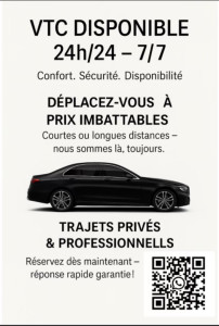 Photo de galerie - Trajets privés et professionnels