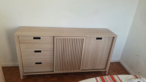 Photo de galerie - Montage d’un buffet scandinave