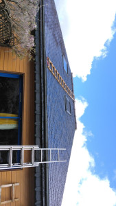 Photo de galerie - Nettoyage de toiture.