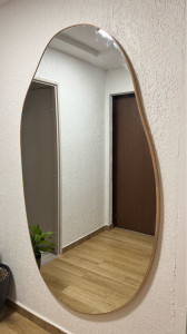 Photo de galerie - Installation miroir de 180x100 