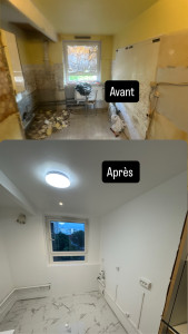 Photo de galerie - Peinture et sol carlage