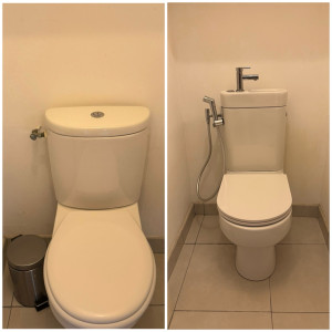 Photo de galerie - Changement de WC