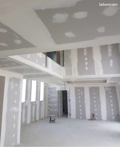 Photo de galerie - Plâtrerie - Murs - Plafonds