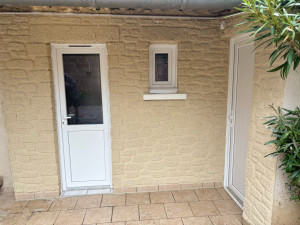 Photo de galerie - Enduit imitation pierre 