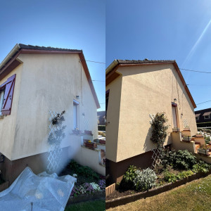 Photo de galerie - Nettoyage d’une façade à Gasny?