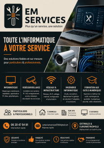 Photo de galerie - Flyers et présentation de l’entreprise 