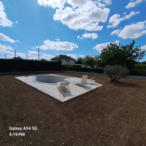 Photo de galerie - Préparation  gazon 