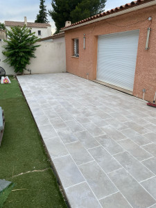 Photo de galerie - Carrelages sur terrasse 