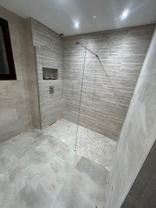 Photo de galerie - Carrelage de salle de bain