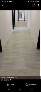 Photo de galerie - Pose de revêtement souple [ PVC ]
