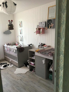 Photo de galerie - Finition murs chambre